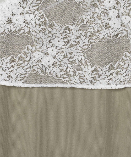 JEANASIS（ジーナシス）の「マルチWAYレースビスチェ2Pワンピース/572862（ワンピース・レディース・ブラック/ブラウン/ベージュ・FREE）」の12枚目の写真