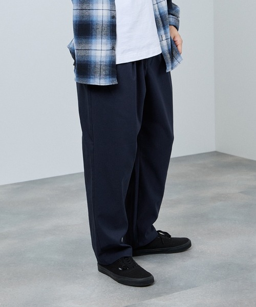 NAVY（ネイビー）の「「毎日はきたくなるラクラクパンツ」イージーワイドパンツ【抗菌防臭加工】（その他パンツ・メンズ・ベージュ/ネイビー/チャコールグレー/ブラック・XL/L/M/S）」の19枚目の写真