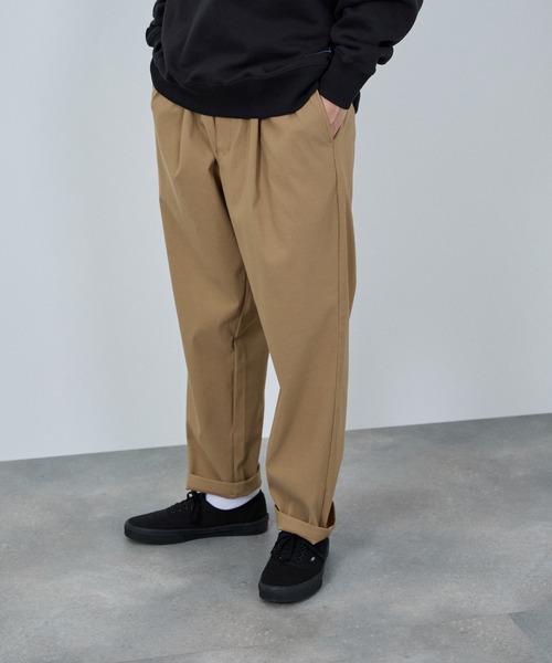 NAVY（ネイビー）の「「毎日はきたくなるラクラクパンツ」イージーワイドパンツ【抗菌防臭加工】（その他パンツ・メンズ・ベージュ/ネイビー/チャコールグレー/ブラック・XL/L/M/S）」の18枚目の写真