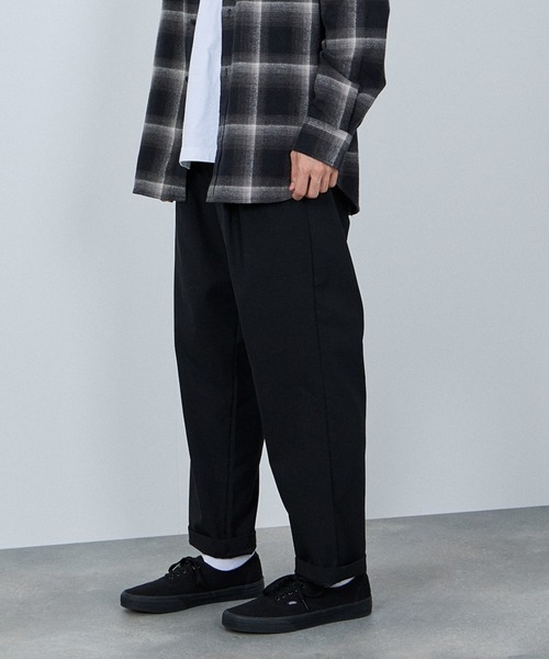 NAVY（ネイビー）の「「毎日はきたくなるラクラクパンツ」イージーワイドパンツ【抗菌防臭加工】（その他パンツ・メンズ・ベージュ/ネイビー/チャコールグレー/ブラック・XL/L/M/S）」の12枚目の写真