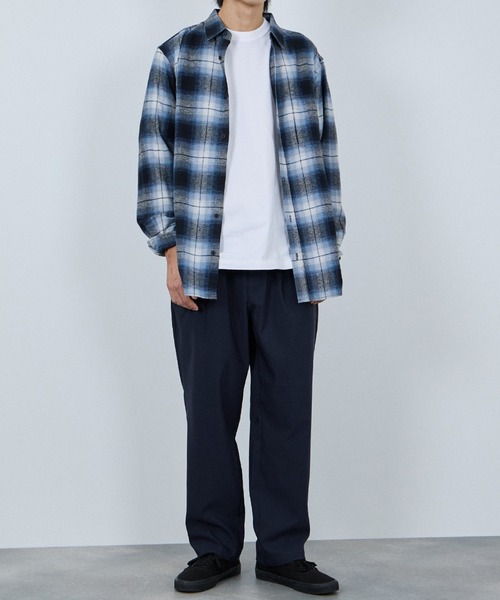 NAVY（ネイビー）の「「毎日はきたくなるラクラクパンツ」イージーワイドパンツ【抗菌防臭加工】（その他パンツ・メンズ・ベージュ/ネイビー/チャコールグレー/ブラック・XL/L/M/S）」の13枚目の写真