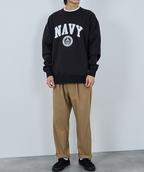 NAVY（ネイビー）の「「毎日はきたくなるラクラクパンツ」イージーワイドパンツ【抗菌防臭加工】（その他パンツ・メンズ・ベージュ/ネイビー/チャコールグレー/ブラック・XL/L/M/S）」の21枚目の写真