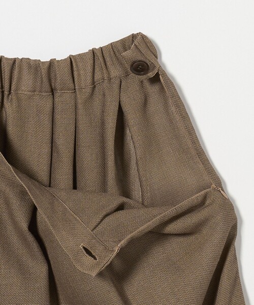 dahl'ia(ダリア)の「<dahl’ia>タック フレアスカート(スカート・レディース・ブラウン系・FREE)」の5枚目の写真