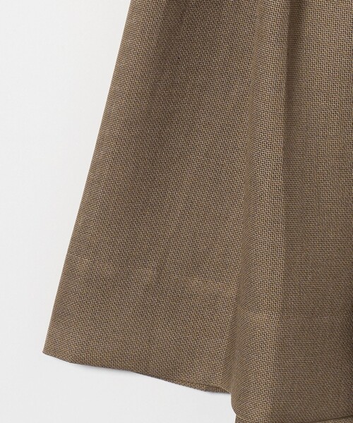 dahl'ia(ダリア)の「<dahl’ia>タック フレアスカート(スカート・レディース・ブラウン系・FREE)」の6枚目の写真