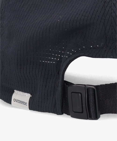 OVERRIDE(オーバーライド)の「OVERRIDE REP VENTED WIDE 6P CAP / オーバーライド(キャップ・メンズ・ブラック/グレー/ブラウン・FREE)」の11枚目の写真