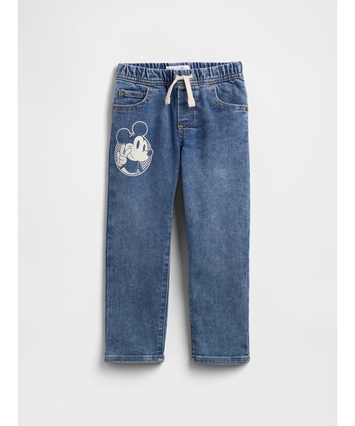 ミッキーマウス パッチ付きデニムパンツ 110センチ　DENIMDUNGAREE DENIM DUNGAREEのフリマアイテム一覧 ミッキーマウス パッチ付きデニム