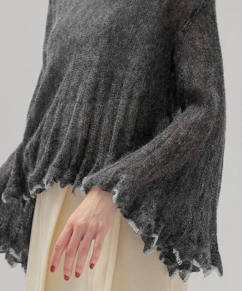 ryo.。oO さま専用●PETAL mohair mix knit ryo.。oO さま専用○PETAL mohair mix knit - トップス卸売り