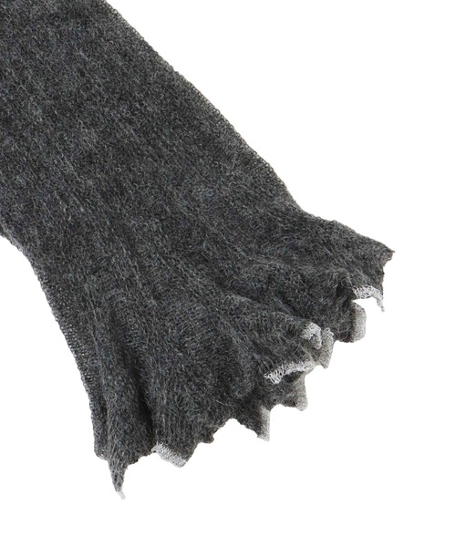 DRESSLAVE（ドレスレイブ）の「sheer mohair petal knit(シアーモヘヤペタルニット)（ニット/セーター・レディース・イエロー/チャコールグレー・38）」の18枚目の写真
