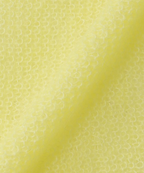 DRESSLAVE（ドレスレイブ）の「sheer mohair petal knit(シアーモヘヤペタルニット)（ニット/セーター・レディース・イエロー/チャコールグレー・38）」の21枚目の写真