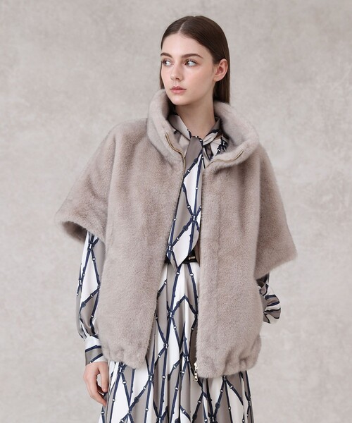 フェイクミンクファージレ（その他アウター）｜ANAYI（アナイ）の