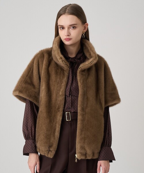 フェイクミンクファージレ（その他アウター）｜ANAYI（アナイ）の