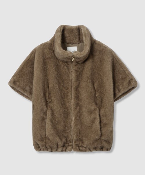 専用です。アナイ　フェイクミンクファージレ フェイクミンクファージレ（その他アウター）｜ANAYI（アナイ）の