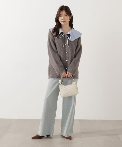 PROPORTION BODY DRESSING(プロポーションボディドレッシング)の「ワイドデニム / 1215230702(その他パンツ・レディース・ブルー/ブルー系その他・MEDIUM/P/S/SMALL)」の7枚目の写真