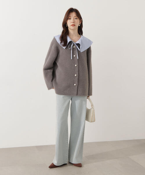 PROPORTION BODY DRESSING(プロポーションボディドレッシング)の「ワイドデニム / 1215230702(その他パンツ・レディース・ブルー/ブルー系その他・MEDIUM/P/S/SMALL)」の8枚目の写真