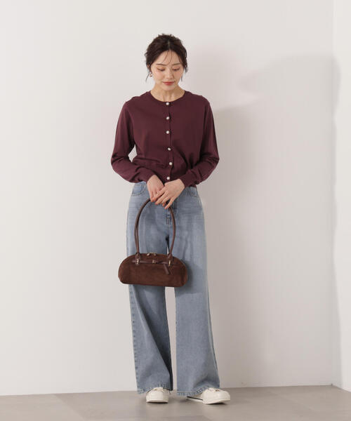 PROPORTION BODY DRESSING(プロポーションボディドレッシング)の「ワイドデニム / 1215230702(その他パンツ・レディース・ブルー/ブルー系その他・MEDIUM/P/S/SMALL)」の18枚目の写真