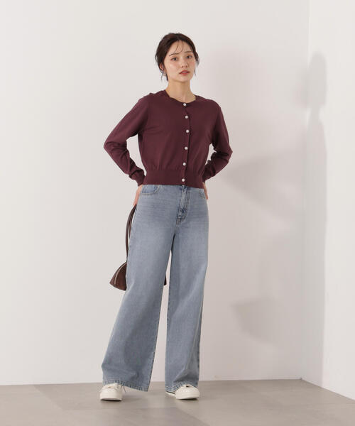 PROPORTION BODY DRESSING(プロポーションボディドレッシング)の「ワイドデニム / 1215230702(その他パンツ・レディース・ブルー/ブルー系その他・MEDIUM/P/S/SMALL)」の19枚目の写真