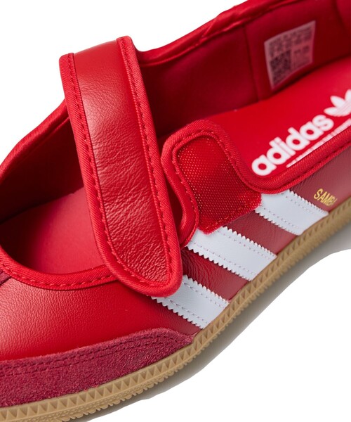 試着のみ 【adidas／アディダス】SAMBA JANE レッド 25 試着のみ 【adidas／アディダス】SAMBA JANE レッド 25 - メルカリ