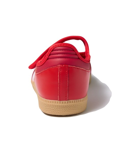 試着のみ 【adidas／アディダス】SAMBA JANE レッド 25 試着のみ 【adidas／アディダス】SAMBA JANE レッド 25 - メルカリ