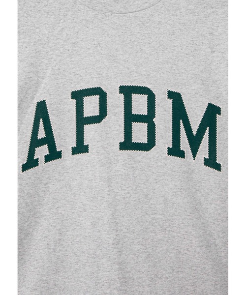 APPLEBUM（アップルバム）の「“APBM” L/S T-shirt（Tシャツ/カットソー・メンズ・ホワイト/ネイビー/アッシュグレー・XX-LARGE/X-LARGE/LARGE/MEDIUM）」の5枚目の写真