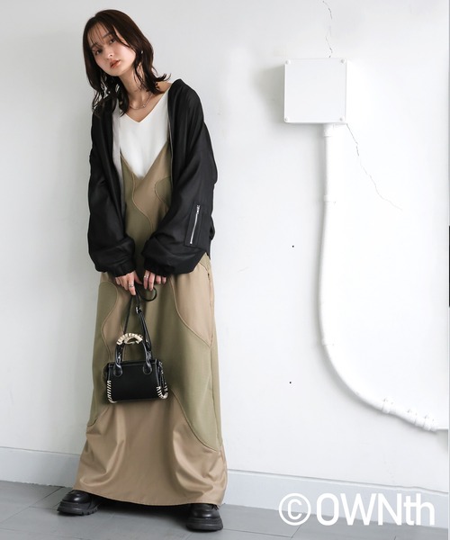 antiqua(アンティカ)の「シアーブルゾン(ブルゾン・レディース・ブラック/グレー・ONESIZE)」の14枚目の写真