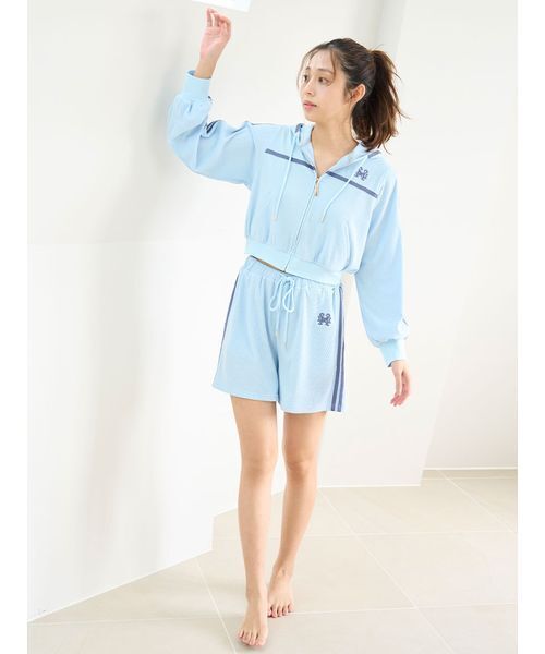 デザインカットパーカー（ルームウェア/パジャマ）｜SNIDEL HOME