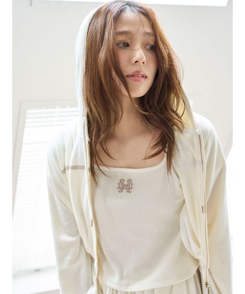 セール】デザインカットパーカー（ルームウェア/パジャマ）｜SNIDEL