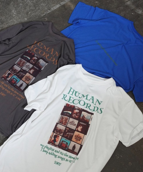 TEEN BOOP（ティーンブープ）の「VintageレコードTee（Tシャツ/カットソー・レディース・ブルー/チャコールグレー/ホワイト・FREE）」の10枚目の写真