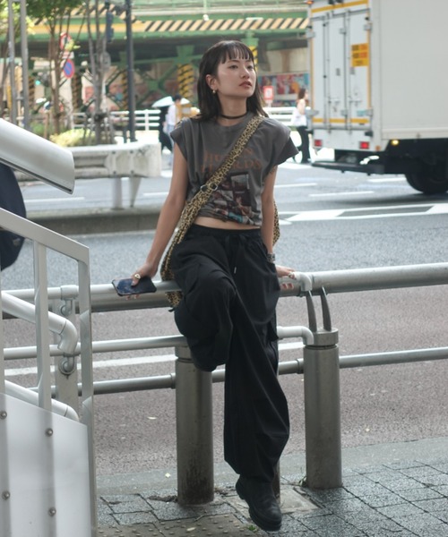 TEEN BOOP（ティーンブープ）の「VintageレコードTee（Tシャツ/カットソー・レディース・ブルー/チャコールグレー/ホワイト・FREE）」の13枚目の写真