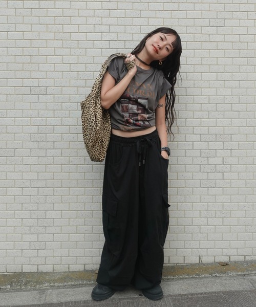 TEEN BOOP（ティーンブープ）の「VintageレコードTee（Tシャツ/カットソー・レディース・ブルー/チャコールグレー/ホワイト・FREE）」の18枚目の写真