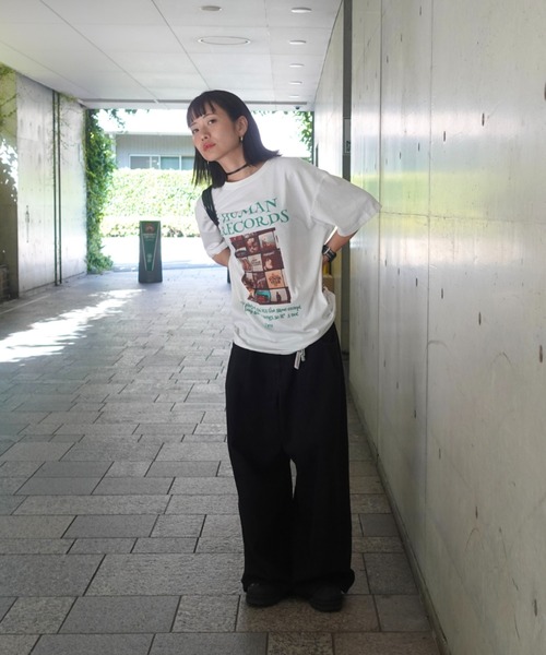 TEEN BOOP（ティーンブープ）の「VintageレコードTee（Tシャツ/カットソー・レディース・ブルー/チャコールグレー/ホワイト・FREE）」の20枚目の写真