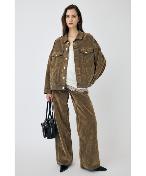 セール】【25年AW新作】【セットアップ対応】MIDRISE CORDUROY BAGGY