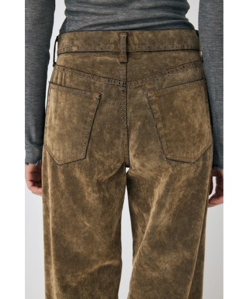 25年AW新作】【セットアップ対応】MIDRISE CORDUROY BAGGY（デニム