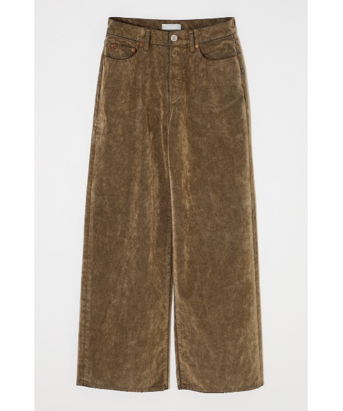 moussy velvet denim バギー MOUSSY VELVET DENIM バギー デニム サイズ1