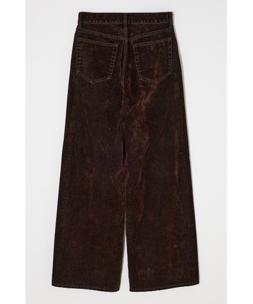 MOUSSY(マウジー)の「【セットアップ対応】MIDRISE CORDUROY BAGGY(デニムパンツ・レディース・ダークブラウン/ベージュ/カーキ・1/2/0)」の17枚目の写真