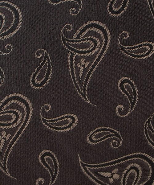 UNITED ARROWS（ユナイテッドアローズ）の「ブラウン ペイズリー ジャガード ネクタイ（ネクタイ・メンズ・ダークブラウン・FREE）」の4枚目の写真