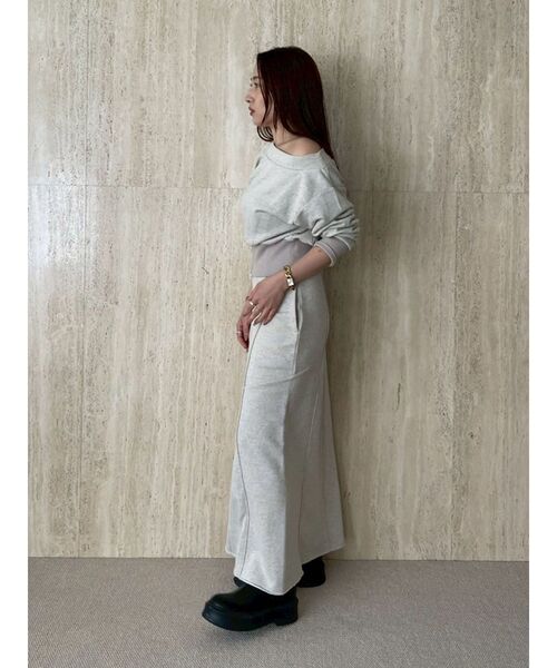 セール】ウエストZIPラメスウェットプルオーバー（スウェット