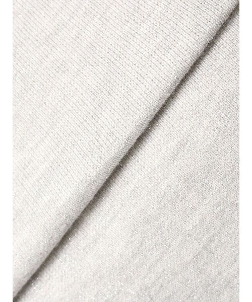 セール】ウエストZIPラメスウェットプルオーバー（スウェット