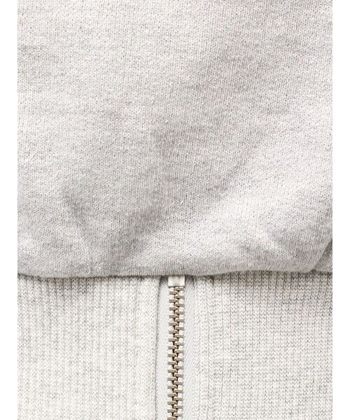 セール】ウエストZIPラメスウェットプルオーバー（スウェット