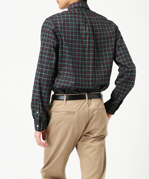 POLO RALPH LAUREN(ポロ ラルフ ローレン)の「プラッド コットン ツイル シャツ(シャツ/ブラウス・メンズ・レッド系その他/マルチ/グリーン系1・LARGE/XX-LARGE/MEDIUM/X-LARGE/X-SMALL/SMALL)」の10枚目の写真