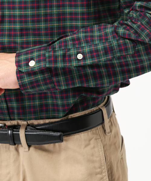 POLO RALPH LAUREN(ポロ ラルフ ローレン)の「プラッド コットン ツイル シャツ(シャツ/ブラウス・メンズ・レッド系その他/マルチ/グリーン系1・LARGE/XX-LARGE/MEDIUM/X-LARGE/X-SMALL/SMALL)」の13枚目の写真