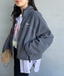 『ザジ』＊コート＊ショート丈＊シンプル＊＊可愛い＊グレー＊アウター＊日本製＊ p23904-000.jpg