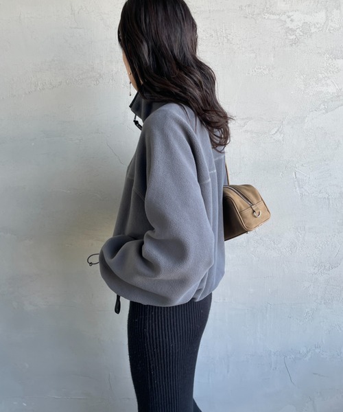 Americana/アメリカーナ] 別注 ワンポイント刺繍ロゴ ショート丈