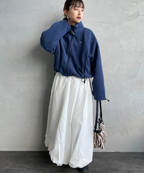 Americana/アメリカーナ] 別注 ワンポイント刺繍ロゴ ショート丈