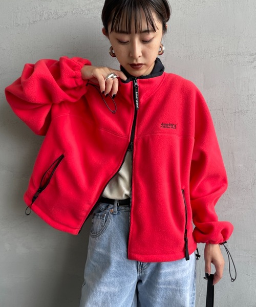 美品　sonyunara ソニョナラ　フリースジャケット　ファージャケット STAND STUDIO - Janice Jacket フェイクファージャケット - Natural