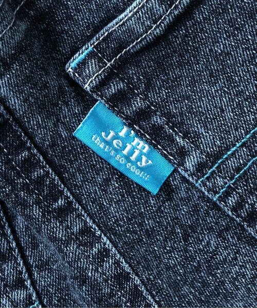 BREEZE(ブリーズ)の「Im Jelly!ケミカルデニムスカート&パンツ セット(デニムパンツ・キッズ・インディゴブルー・90/100/110/120/130/140)」の9枚目の写真