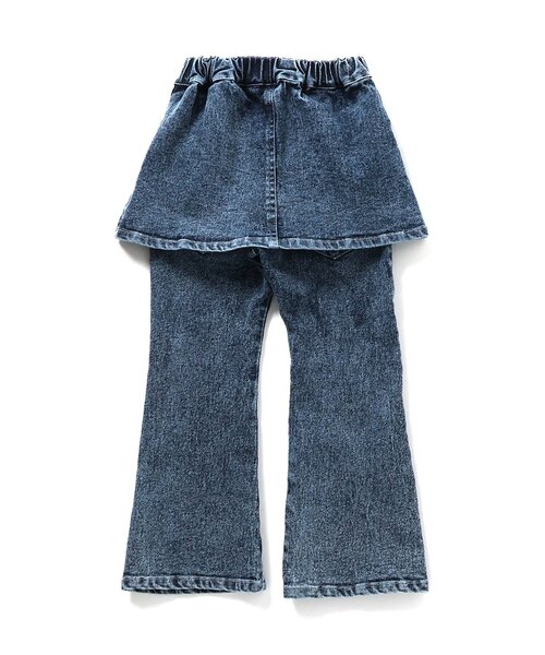 BREEZE(ブリーズ)の「Im Jelly!ケミカルデニムスカート&パンツ セット(デニムパンツ・キッズ・インディゴブルー・90/100/110/120/130/140)」の11枚目の写真