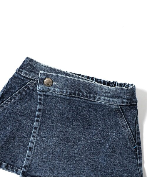 BREEZE(ブリーズ)の「Im Jelly!ケミカルデニムスカート&パンツ セット(デニムパンツ・キッズ・インディゴブルー・90/100/110/120/130/140)」の12枚目の写真