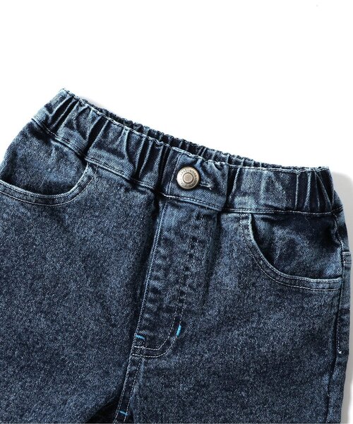 BREEZE(ブリーズ)の「Im Jelly!ケミカルデニムスカート&パンツ セット(デニムパンツ・キッズ・インディゴブルー・90/100/110/120/130/140)」の17枚目の写真