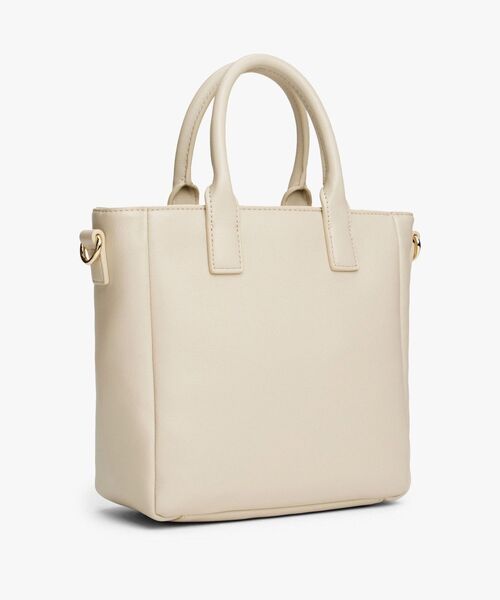 TOMMY HILFIGER（トミーヒルフィガー）の「カジュアルミニトートバッグ（トートバッグ・レディース・ベージュ/ネイビー/ブラック・FREE）」の4枚目の写真