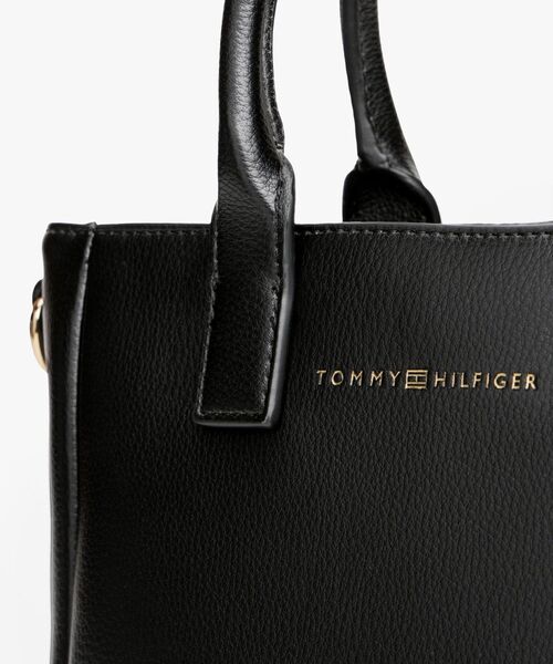 TOMMY HILFIGER（トミーヒルフィガー）の「カジュアルミニトートバッグ（トートバッグ・レディース・ベージュ/ネイビー/ブラック・FREE）」の9枚目の写真